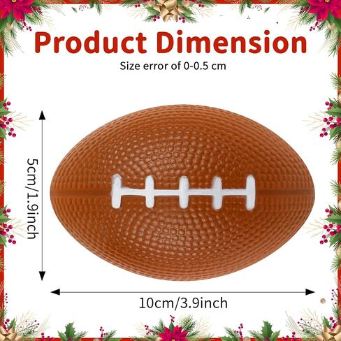 12Pcs Christmas Soccer Omaments for Christmas Tree Decorations, 2.6 Inch Christmas Tree Ball Hanging Sports Ornament Decor in Saudi Arabia