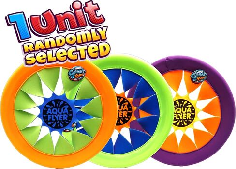 JA-RU Soft & Safe Frisbee Throwing Disc Splash Fun Aqua Flyer 12" (1 Disc Assorted) Flying Discs for Kids & Adult Girl & Boy Toys. Fidget Party Favors Outdoor Family Game Easy & Professional. 1031-1 in Saudi Arabia