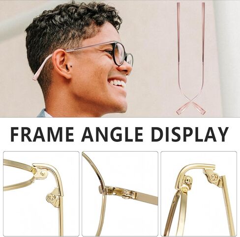 زوج واحد من أذرع استبدال النظارات المعدنية، استبدال ذراع أرجل النظارات العالمية - أرجل أذرع النظارات، براغي، غسالات لولبية، هيكل بديل للنظارات المعدنية لإصلاح النظارات in Kuwait