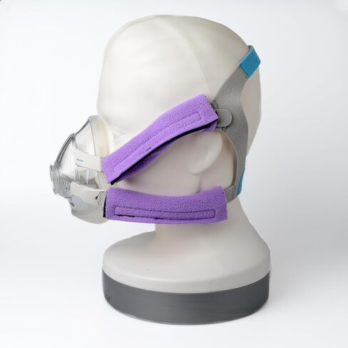 CPAP Strap Covers by Snugell (4-Pack) - Universal Fit for All CPAP Masks - Ultra Soft Fleece Design for Reduced Headgear Pressure - Reusable (Purple) in Saudi Arabia
