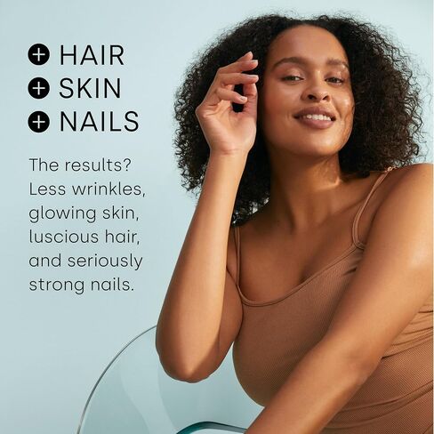 Biosil Advanced Hair + Nail Care - 60 Capsules - Grow, Strengthen & Thicken Hair and Nails - with Patented ch-OSA & Biotin - 30-Day Supply in Kuwait