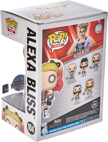 فانكو بوب! WWE Alexa Bliss #104 حصريًا لـ Walmart in Saudi Arabia