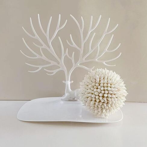 4 Inch White Sea Shells Balls Nautical Handmade Home Wedding Dining Table Beach Decor in Saudi Arabia