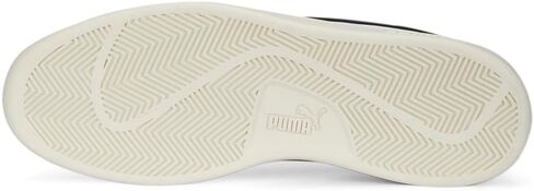 PUMA Men's Smash 3.0 Leather Sneaker, White Black Gold-Frosted Ivory, 9.5 in Saudi Arabia