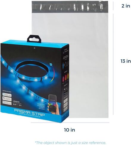 ParaPaquetes 100 pack Poly Bags Envelopes For Courier 10 X 13 In in Saudi Arabia