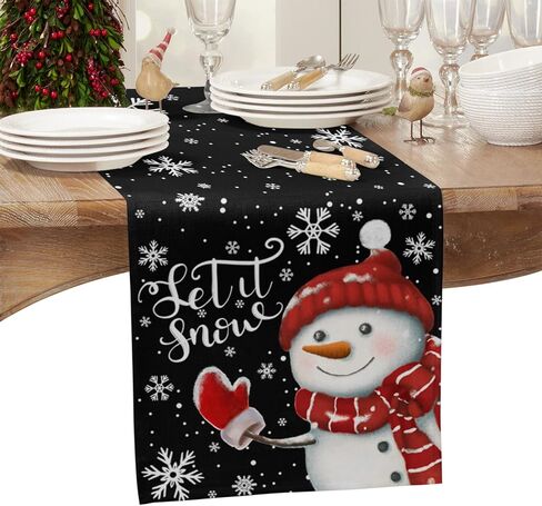 Summer Beach Table Runner 48 Inches Long Farmhouse Dress Scarves, Ocean Nautical Coastal Seaside Auqa Beige Dining Tablerunner for Coffee Table/Kitchen Island/Party Décor, 13" x 48" in Kuwait