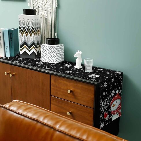 Summer Beach Table Runner 48 Inches Long Farmhouse Dress Scarves, Ocean Nautical Coastal Seaside Auqa Beige Dining Tablerunner for Coffee Table/Kitchen Island/Party Décor, 13" x 48" in Kuwait