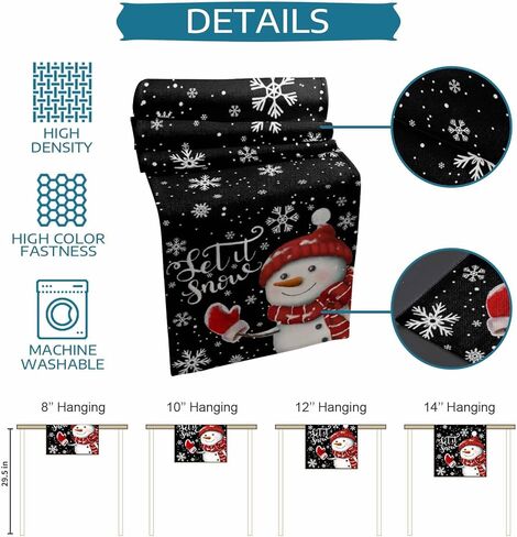 Summer Beach Table Runner 48 Inches Long Farmhouse Dress Scarves, Ocean Nautical Coastal Seaside Auqa Beige Dining Tablerunner for Coffee Table/Kitchen Island/Party Décor, 13" x 48" in Kuwait