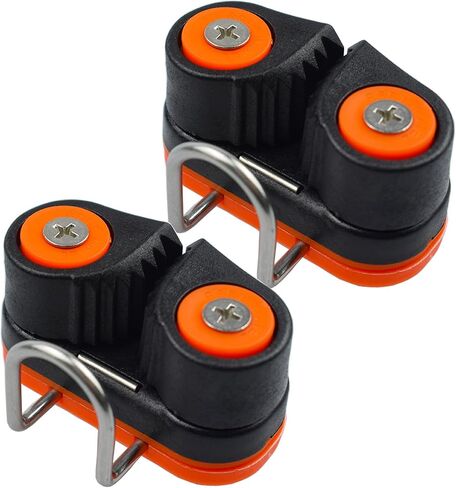 Cam Cleats with Wire Flaired Leading Ring, Nylon Cammatic Cleats for Rope 3mm-15mm, Marine Boat Kayak Equipment Fast Entry in Saudi Arabia