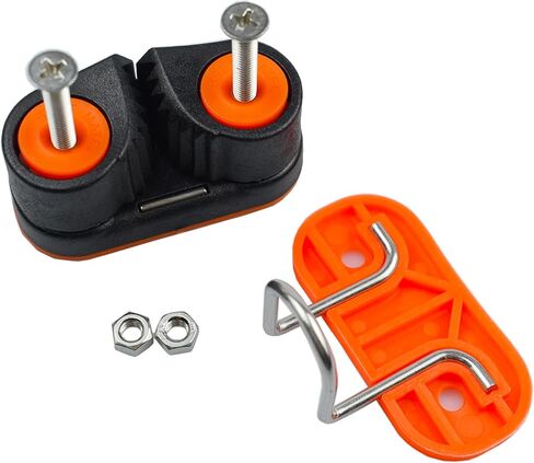 Cam Cleats with Wire Flaired Leading Ring, Nylon Cammatic Cleats for Rope 3mm-15mm, Marine Boat Kayak Equipment Fast Entry in Saudi Arabia
