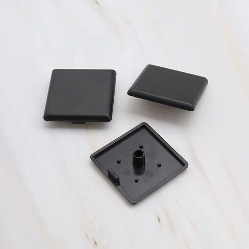 SING F LTD 30PCS Aluminum Profiles End Cap Cover Plastic Fasteners for 2020 European Standard Industrial Aluminum Profiles Black 20x20mm in Saudi Arabia