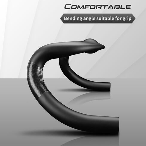 Alfa Pasca Aero Handlebars for Road Bike Carbon Racing Bicycle Handlebars Drop Bars Lightweight 31.8 UD Glossy/Matte 400/420/440mm in Saudi Arabia