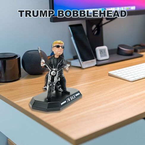 بضائع دونالد ترامب لعام 2024، ترقية Trumpinator Bobblehead: لقد عدت! ترامب بوبلهيد، هدايا دونالد ترامب لمؤيدي ترامب والأمريكيين الوطنيين in Kuwait
