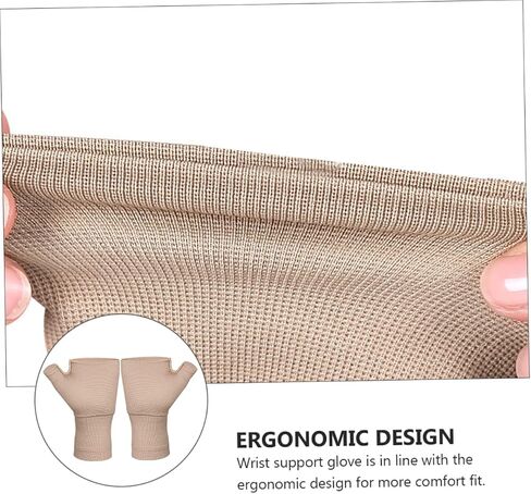 1 Pair Pressure Hand Gloves Thumb Splints Hand Support Sleeves Support Gloves Band Splint Compression Strap Guard Nylon 80% in Saudi Arabia