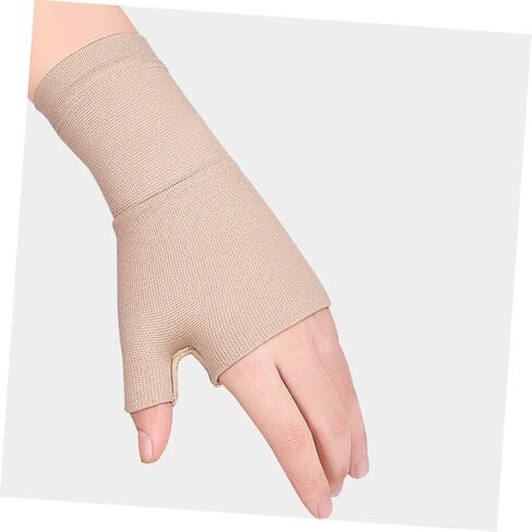 1 Pair Pressure Hand Gloves Thumb Splints Hand Support Sleeves Support Gloves Band Splint Compression Strap Guard Nylon 80% in Saudi Arabia