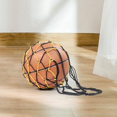 2pcs Mesh Bag with Needles, Durable Portable Single Ball Net Bag, Mesh Sports Equipment Bag for Sports Balls in Saudi Arabia