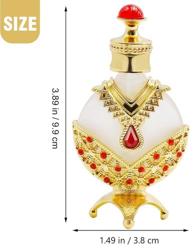 Empty Glass Perfume Dispensers,Essential Oil Bottle, Victorian Decor Perfume Bottles for Essential Oil Lotion Perfume Dispenser in Saudi Arabia