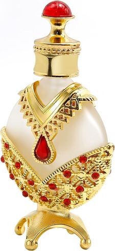 Empty Glass Perfume Dispensers,Essential Oil Bottle, Victorian Decor Perfume Bottles for Essential Oil Lotion Perfume Dispenser in Saudi Arabia