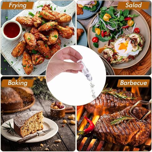 AKIRAMERUNA- 4 Pack Leak-Proof Bottle Portable Pepper Shaker Waterproof Aluminum Container for Outdoor Camping Trips Travel in Saudi Arabia