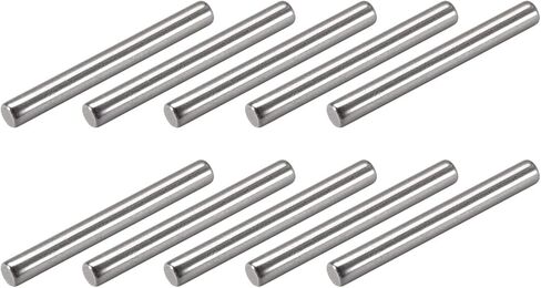 Dowel Pin (2x18mm) 100Pcs, 304 Stainless Steel Shelf Support Pegs Pin Fastener Elements - for Metal Devices, Furniture Installation, Industrial, DIY in Saudi Arabia