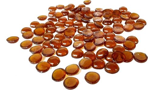 Rastogi Handicrafts Centerpieces,Glass Gems for Vase Fillers,Wedding Decoration Pebbles One Side Flat 100 pcs (Blue) 12 mm in Saudi Arabia