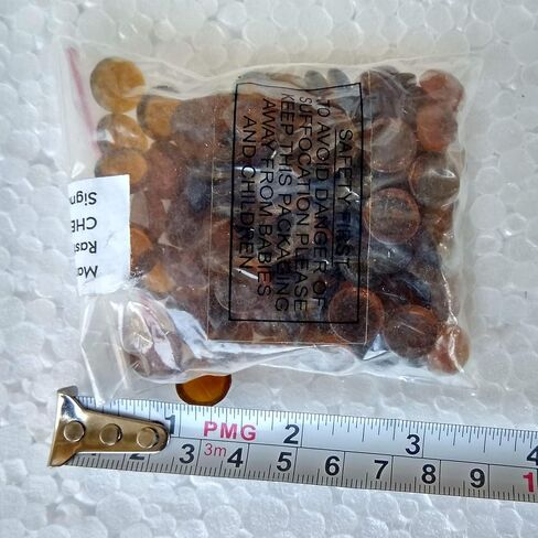Rastogi Handicrafts Centerpieces,Glass Gems for Vase Fillers,Wedding Decoration Pebbles One Side Flat 100 pcs (Blue) 12 mm in Saudi Arabia