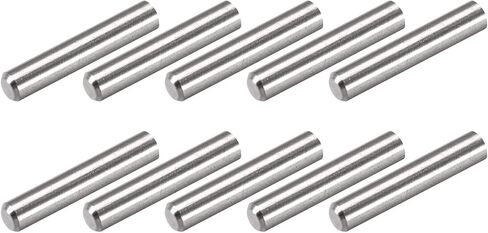 Dowel Pin (2x18mm) 100Pcs, 304 Stainless Steel Shelf Support Pegs Pin Fastener Elements - for Metal Devices, Furniture Installation, Industrial, DIY in Saudi Arabia