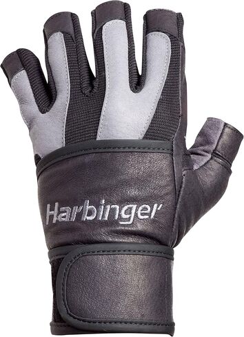 قفازات رفع الأثقال للرجال من Harbinger BioFlex مع مقبض جلدي عنكبوت (زوج) in Kuwait