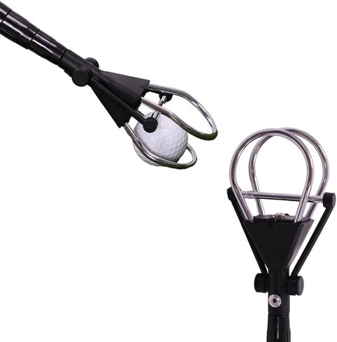 مسترد كرة الجولف | حقيبة الجولف المحمولة | جامع مزود بأنبوب من سبائك الألومنيوم/البلاستيك قابل للفصل مع منتقي تخزين للجيب وحامل المحملة in Kuwait