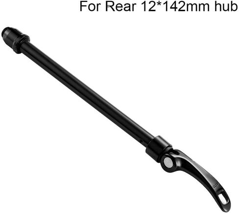 DONGKER Bicycle Wheel Fork Axle,0.04 * 0.47" Aluminum Alloy Quick Release Bicycle Thru Axle for MTB Road Mountain Bicycle in Saudi Arabia