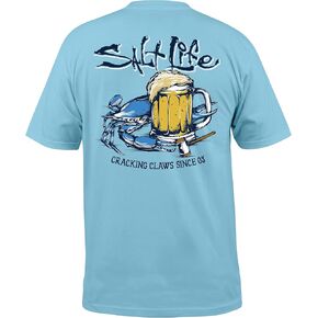 Salt Life Men's Bushel N' Beer Short Sleeve Tee