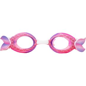 GlamBaby Kids Swim Goggles - 100% UVA/UVB Protection - Ultimate protection for Kids while in water - Stylish, Durable