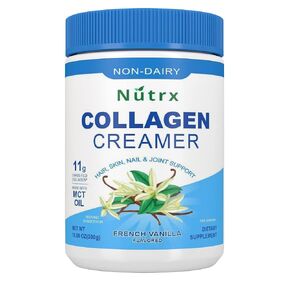 Collagen Peptides Powder Vanilla - Sugar Free, No Dairy Collagen Protein Powder - Dissolves Easy, No Clumps Collagen Powder With Vital Proteins, Collagen Coffee Creamer (30 Servings) - By Nutrx in Saudi Arabia