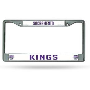 Rico Industries NBA Unisex-Adult Standard Chrome License Plate Frame