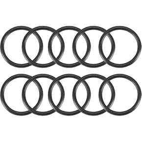 uxcell Nitrile Rubber O-Rings, 34mm OD 28mm ID 3mm Width, Metric Sealing Gasket, Pack of 10