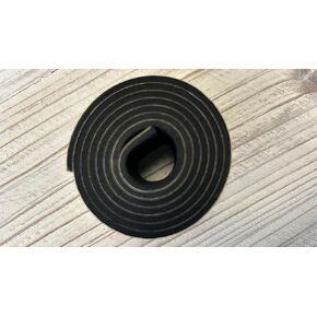 XCEL - 5 Rolls of Foam Rubber Strips with Adhesive Each Roll 39" x 1-3/4" x 1/8" Weather Stripping Foam Seal Tape