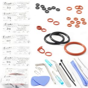 O Rings Replacement Set for Automatic Espresso Machines De'Longhi Magnifica XS ECAM22110B,to Solve Steam Tube Water Leakage