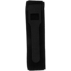 Healifty Foley Catheter Holder Urinary Legband Holder Catheter Tube Holder Anti Slip Anti Irritation Fabric Leg Bag Strap (Black)