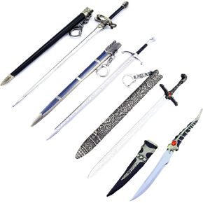 8.2 inches Arya Stark Needle Sword Metal Jon Snow Longclaw Jaime Lannister Valyrian Sword Collections Gift