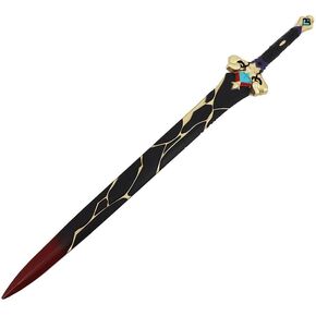 47" Fantasy Foam Sword for Honkai: Star Rail Blade Sword Cosplay Weapon Prop The Black Sword Good for Collection Convention Props Cosplay