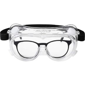 UNCO- Safety Goggles Over Glasses, Protective Goggles, Safety Goggles Anti Fog, Work, Safety Glasses Over