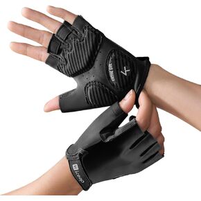 KEEP Workout Gloves for Women and Men - Weight lifting gloves with Silicone Grip, Exercise Gloves for Cycling, Gym Training, Fitness, Pull-up, Full Palm Protection & Breathable
