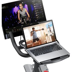 Tabletop Tray Holder Compatible with Peloton Bike (Not Bike Plus for Tablets, laptops, Books, Phones, etc. - Riding Work Surface ，Bikes Accessories for Peloton (Not for Bike+)