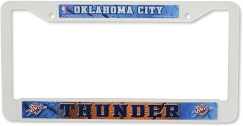 Rico Industries NBA Unisex-Adult Plastic License Plate Frame in Saudi Arabia