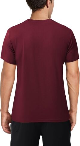 5 or 3 Pack Men's T-Shirts Dry Fit Gym Shirts Moisture Wicking Shirts for Men Workout Clothes Plain Tshirts in Saudi Arabia