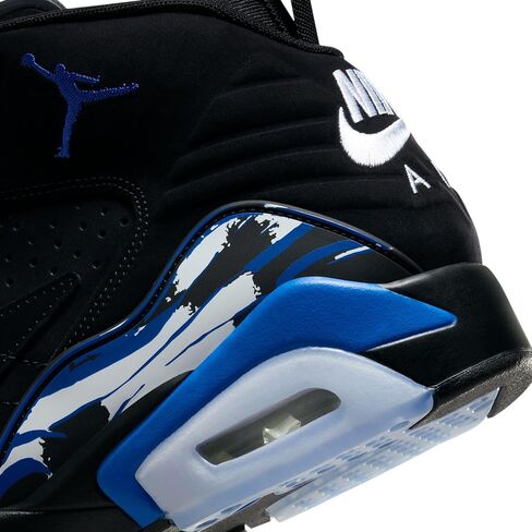 حذاء رجالي من NIKE Jordan MVP مقاس 11.5 أسود/أبيض ملكي in Saudi Arabia