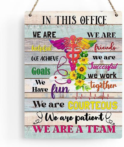 In This Office We Do Teamwork Motivational Quotes Office Decor Wall Art Office Wall Decor Teamwork Wooden Hanging Sign Office Decor Plaque Signs Inspirational Gift for Coworker 8x10 Inches in Saudi Arabia
