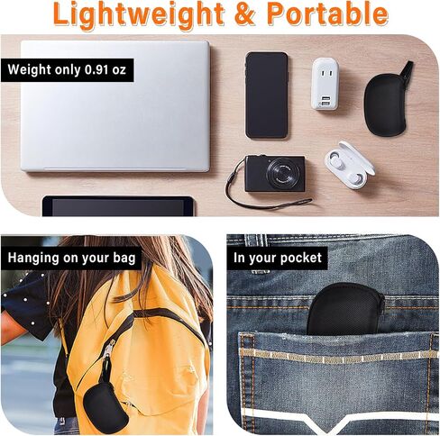 OPTOFENDY Folding Reading Glasses for Women Men, Portable Blue Light Blocking Glasses Readers with Zipper Case in Saudi Arabia