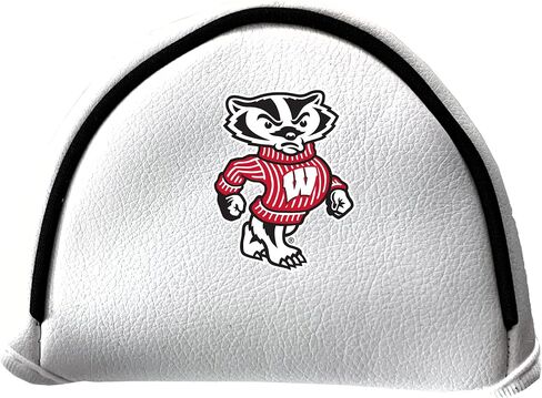 Team Golf NCAA Team Golf NCAA Putter Cover - Mallet White, Fits Most Mallet Putters, Easily Slips on and Secures with Velcro Closure in Saudi Arabia