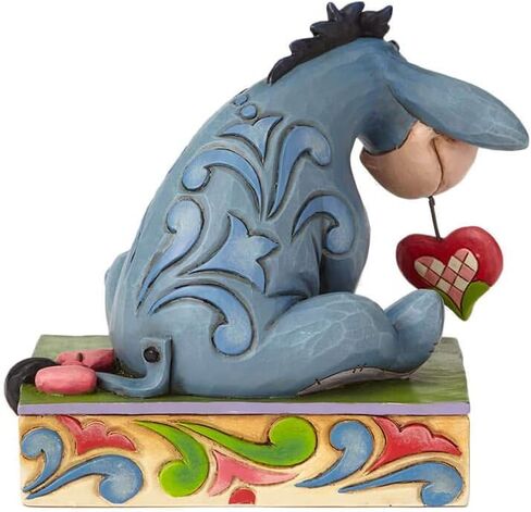 Enesco Disney Traditions بواسطة Jim Shore Winnie The Pooh Eeyore Heart on a String شخصية تشكل تمثال، 3.5 بوصة، متعدد الألوان in Saudi Arabia